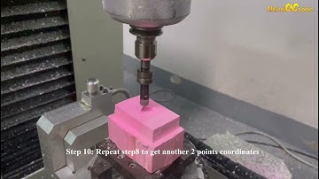 how to calibrate Center of rotation for RPCT 5axis cnc machine and set up workpiece G54 0 point