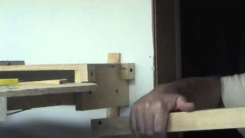 Drop bridge construction