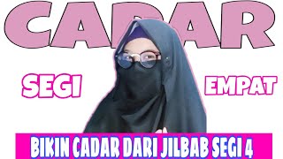 Cara Pakai Cadar Dari Jilbab Pashmina