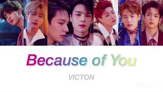 VICTON (빅톤) - Because of You (사랑하기 때문에) ［日本語字幕/歌詞/カナルビ］