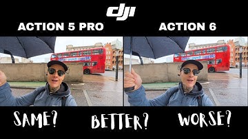 DJI Action 6 vs Action 5 Pro