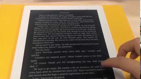 Kobo app on Likebook Mimas