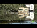 Greenville Police assess flooding with The National Guard