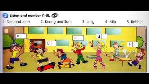 Get Smart Plus 3: Page 29 - Listen and Number