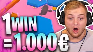 💶😳 ZUSCHAUER zocken um 1000€ in Fall Guys! | Wir GRIEFEN hart!