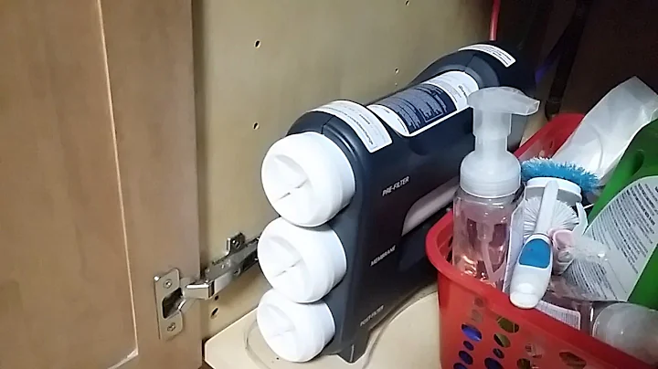 WHAROS5 Whirlpool UltraEase Reverse Osmosis Filter Change How to