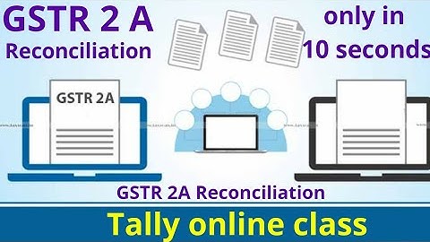 GSTR 2A reconciliation within 10 seconds || very easy || how to reconcile purchase with GSTR 2A