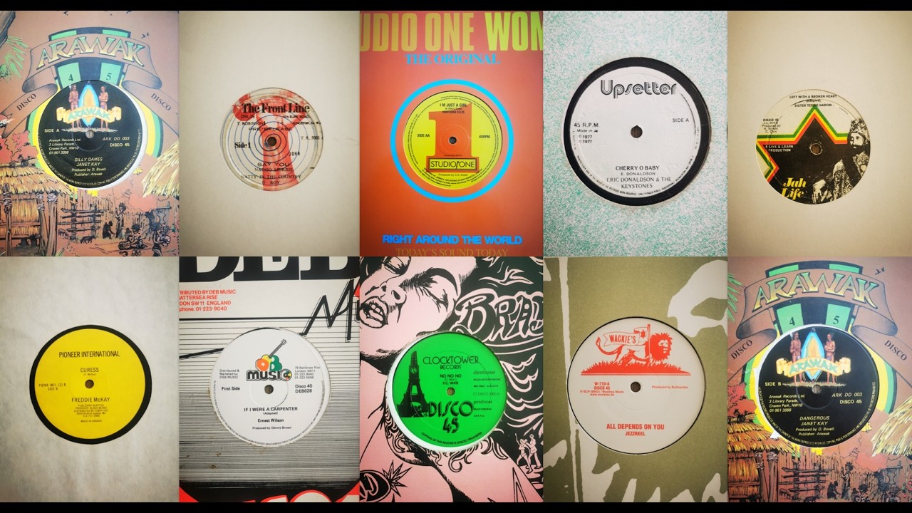 Vintage Reggae Love Songs & Dub | Rare Vinyl 12