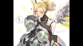 Someone To Spend Time With - Genji ft. Mercy Overwatch (English AI Cover)