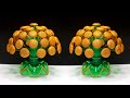 Ide Kreatif Bunga dari Botol Sprite dan Busa Glitter | Guldasta Banane Ki Vidhi