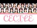 AKB48 with Matsumoto Iyo (松本伊代) - C&eacute;cile (セシル) (Kan/Rom/Eng Color Coded Lyrics)