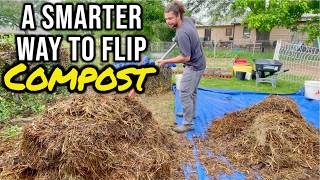 The RIGHT Way to Flip Hot Compost (We've Been Doing it Wrong)