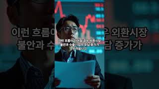 “환율 1440원 위협 → 외환위기 경고등”