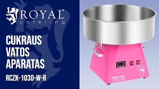 Cukraus vatos aparatas Royal Catering RCZK-1030-W-R | Produkto pristatymas 10010595