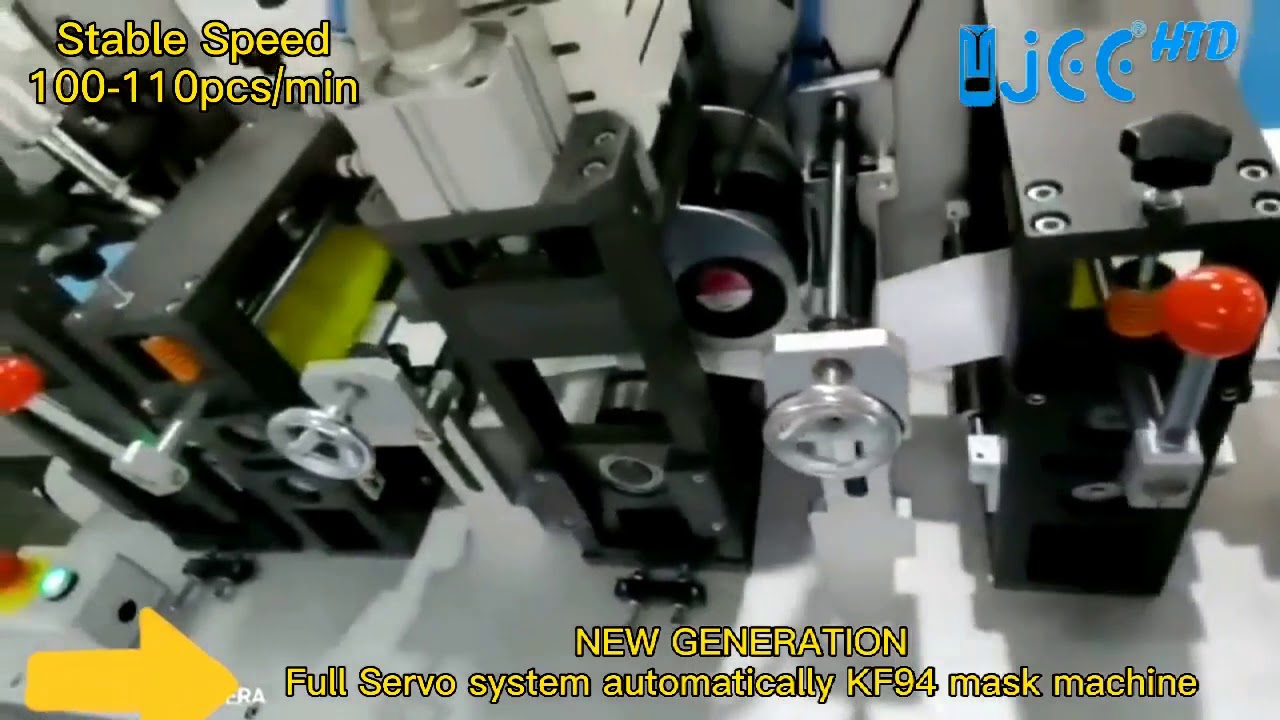 Jeehtd highest cost-effective automatically KF94 mask machine(1+1)