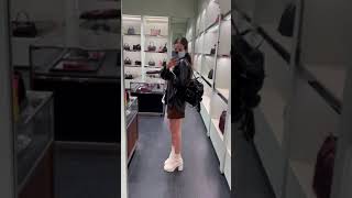 Shopping at the luxury Outlets in Orlando Florida (Gucci, Prada, Versace outlet) #shorts