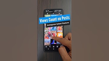 Instagram Post shows view count on Profile | Latest Instagram Feature