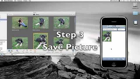 add images to iphone simulator