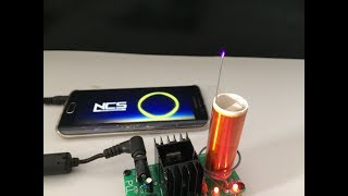 Mini Tesla Coil Plasma Speaker