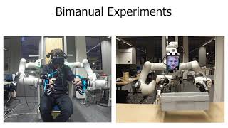 Bimanual Telemanipulation with Force and Haptic Feedback and Predictive Limit Avoidance
