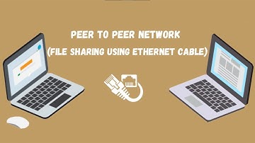 Peer to Peer Network ( File Sharing using Ethernet Cable )