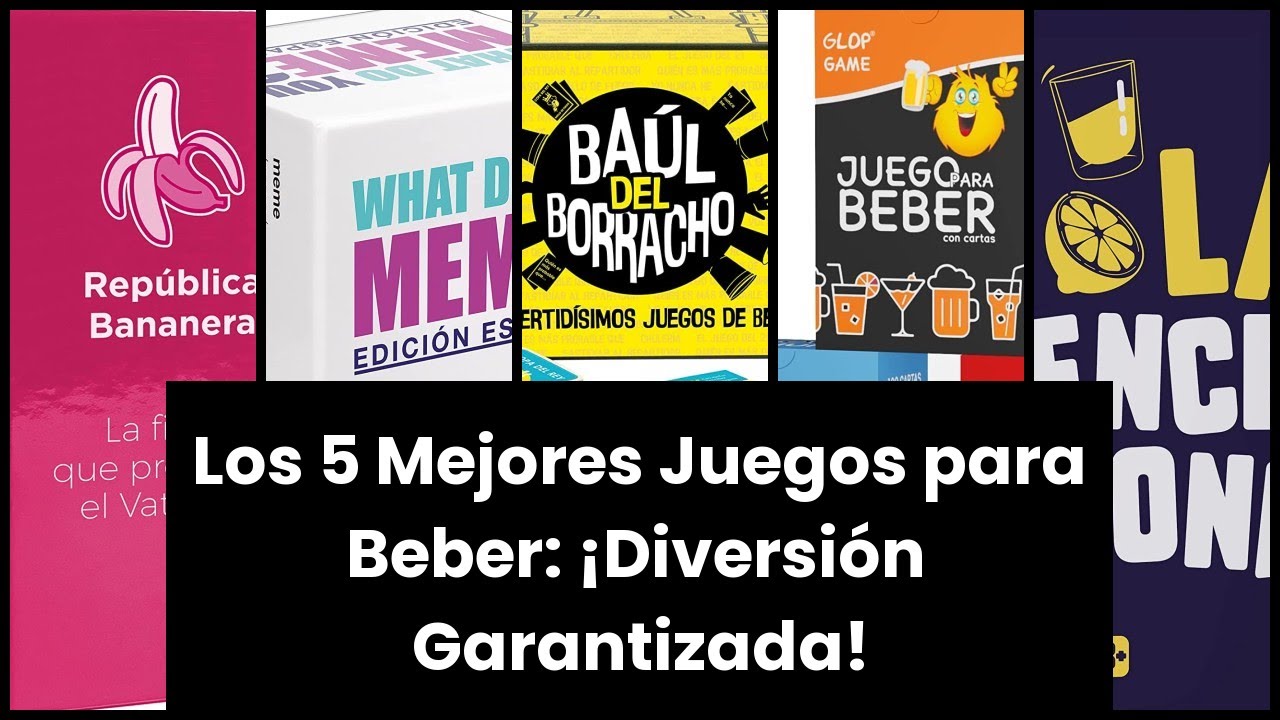 Drinking games: Los 5 Mejores Juegos para Beber: ¡Diversión Garantizada! ?  