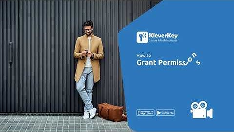 Admin grants permission