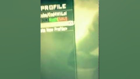 Mw3 for Wii Name Glitch