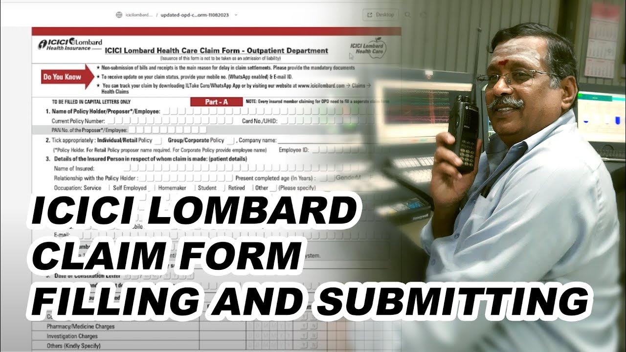 ICICI LOMBARD CLAIM FORM FILLING AND SUBMIT YouTube