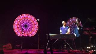 Coldplay - Everglow, Live, Rose Bowl, Saturday, 8/20/16, Chris Martin, front row