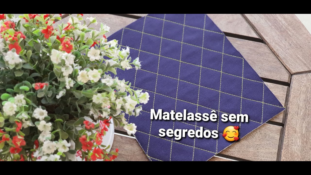 Matelassê SEM SEGREDOS 😉