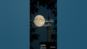 والذين كسبوا السيئات جزاء سيئة بمثلها | سورة يونس | ش/ أحمد فتحي