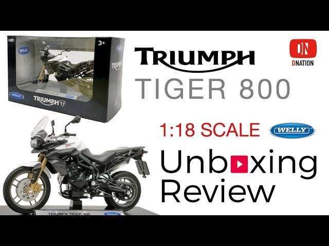Moto Miniature Triumph Tiger 800