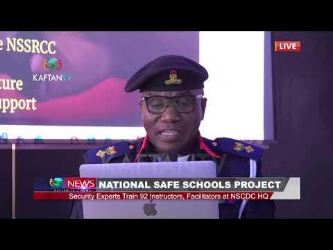 NATIONAL SAFE SCHOOLS PROJECT: Security Expert Train 92 Instructors, Facilitators At NSCDC HQ