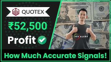 VFXAlert Accuracy In Quotex? | Automatic Trading Signals | Live Account Trading Proof