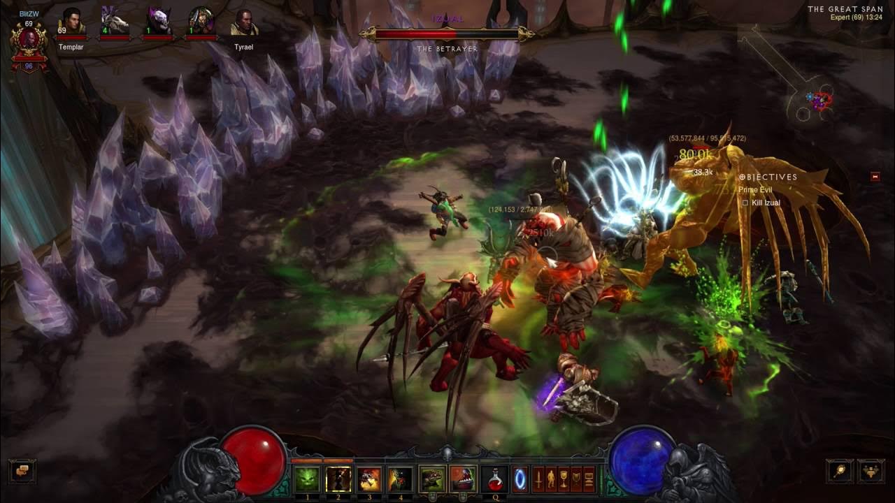 Diablo 3 RoS Act 4 Quest 11 Kill Izual