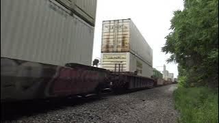 NS 24M blasts east near Delta, OH