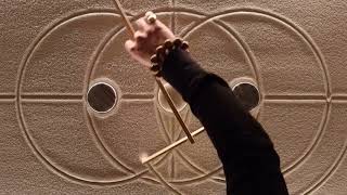 Shorts zen2art |Zen garden -Pattern explorations 10  Hope you can watch it to the end #Zen| sand art