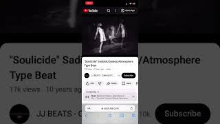 JJ Beats “Soulicide” Sadistik/Eyedea/Atmosphere Type Beat