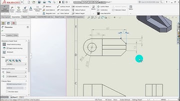 Solidworks Tutorial Sketch Drawing 1 - Fixture Block