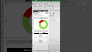 Excel tip for progress chart on the weekly 1:1 agenda Profile