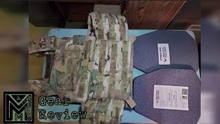 AR500 class IV ceramic armor plates  with free mulicam Testudo 2nd gen. plate carrier - Gear review