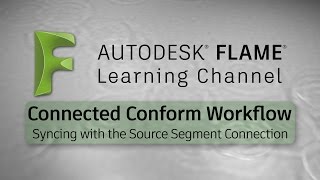 Connected Conform Workflow - Syncing with Source Segment Connection - 2017x1