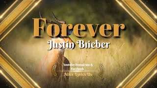 justin bieber Forever  (lyrics).