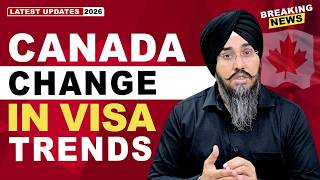 CANADA CHANGE IN VISA TRENDS | STUDY VISA UPDATES 2026 | USA CANADA UK