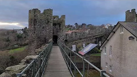 Conwy Castle Town Walls