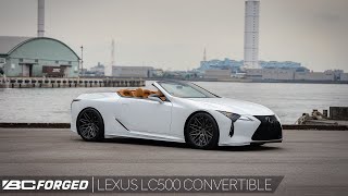 【bond shop Nagoya】Lexus LC500 Convertible on BC Forged【4K】