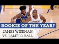 Will Warriors&#39; James Wiseman or Hornets&#39; LaMelo Ball win Rookie of the Year? | NBC Sports Bay Area