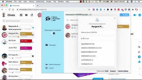 Genius Messenger CRM Notifications