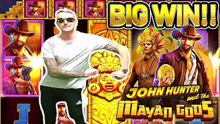 Big Win John Hunter And Mayan Gods Big Win - 30 Bet Highroll On Casino Slot From Casinodaddy